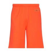 Oranje Katoenen Shorts Ss22 Heron Preston , Orange , Heren