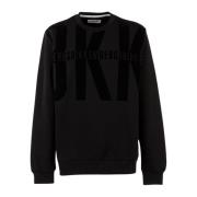 Heren Sweatshirt Zwart Outlet Prijs Bikkembergs , Black , Heren