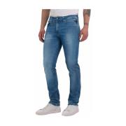 Stijlvolle Jeans voor Mannen Replay , Blue , Heren