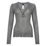 Grijze Sweater Collectie Pinko , Gray , Dames