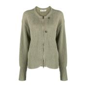 Groene Zip Wrap Cardigan Our Legacy , Green , Dames