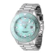 Grand Diver Quartz Horloge Blauwe Wijzerplaat Invicta Watches , Gray ,...