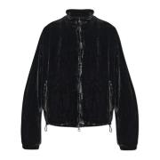 Sweatshirt J-Salford Diesel , Black , Heren