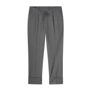 Stretch Viscose Blend Broek Summum Woman , Gray , Dames