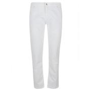 Skinny Jeans Eleventy , White , Heren