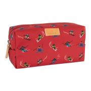 Rode Skier Motief Pouch Tas Gallo , Multicolor , Unisex