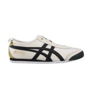 Cream Black Gold Sneakers Onitsuka Tiger , White , Heren