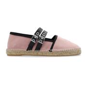 Espadrilles met gespen Ganni , Pink , Dames