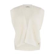 Stijlvolle Gilet Anna Van Toor , Beige , Dames