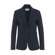 Blauwe Blazer Aw24 Gender , Blue , Dames