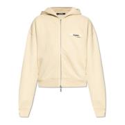 Sweatshirt met logo Jacquemus , Beige , Heren