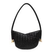 ‘Solstice Mini’ Schoudertas Bottega Veneta , Black , Dames