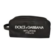 Zwarte Handtas voor Mannen Dolce & Gabbana , Black , Heren