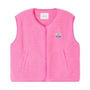 Stijlvolle Vest American Vintage , Pink , Dames