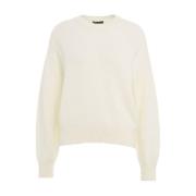 Witte Gebreide Kleding Aw24 Handwas Roberto Collina , Beige , Dames