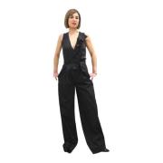 Mouwloze Jumpsuit Alessia Santi , Black , Dames