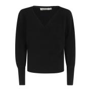 Gezellig Gebreide Pullover Sweater Simkhai , Black , Dames