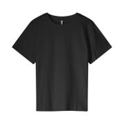 Klassieke katoenen T-shirt Lyon-30645 Summum Woman , Black , Dames