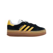 Vet Kern Zwart Goud Sneakers Adidas , Black , Dames