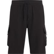 Zwarte Regeneratieve Katoenen Cargo Shorts Calvin Klein , Black , Here...