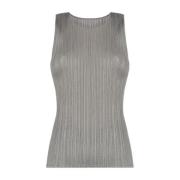 Geplooide top Issey Miyake , Gray , Dames