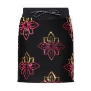 Korte Denim Rok voor Vrouwen John Richmond , Black , Dames