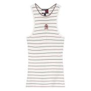 Ivory Tank Sweater Tommy Hilfiger , Multicolor , Dames