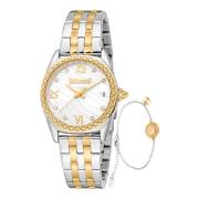 Dames Roestvrijstalen Analoge Horloge Just Cavalli , Multicolor , Dame...