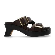 Ease heeled muiltjes Loewe , Brown , Dames