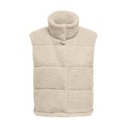 Sandra Teddy Waistcoat Life CC Only , Beige , Dames