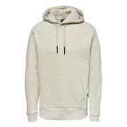 Hoodie Only & Sons , Beige , Heren