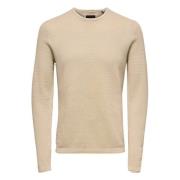 Trui Only & Sons , Beige , Heren