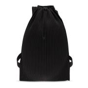 Geplooide rugzak Issey Miyake , Black , Heren