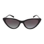 Cat Eye Zonnebril Michael Kors , Black , Dames