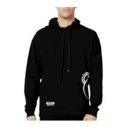 Hoodie met capuchon Moschino , Black , Heren