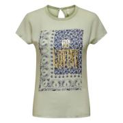 T-shirt Only , Beige , Dames