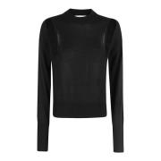 Greta Gebreide Top Erika Cavallini , Black , Dames