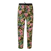 Bloemenbroek Lange broek Liu Jo , Multicolor , Dames