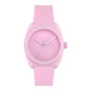 Retro Wave Two Roze Quartz Horloge Adidas , Pink , Unisex