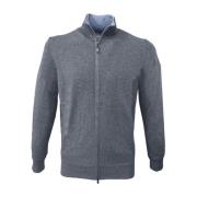 Zip Sweater Cashmere Company , Gray , Heren