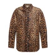 Shirt met dierenmotief Saint Laurent , Brown , Heren