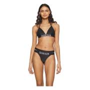 Intense Power Bikini Top Calvin Klein , Black , Dames