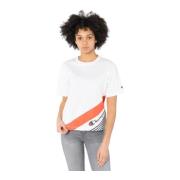 Korte Mouw T-shirt Champion , White , Dames