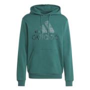 Essentials French Terry groot Logo Grafische Hoodie Adidas , Green , H...