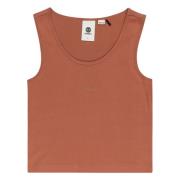 Yarnhill Crop Top Tank Top Element , Brown , Dames