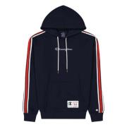 Legacy Contrast Side Hoodie Champion , Blue , Heren