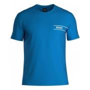 Rn T-shirt Hugo Boss , Blue , Heren