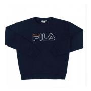 Kleding Hoodie Fila , Blue , Heren