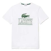 T-shirt Lacoste , White , Heren