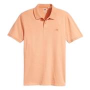 Slim Housemark Short Sleeve Polo Levi's , Orange , Heren